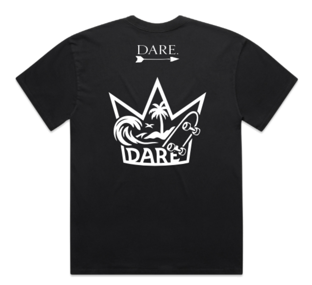 Begin Anyway Tee (Vintage Black)