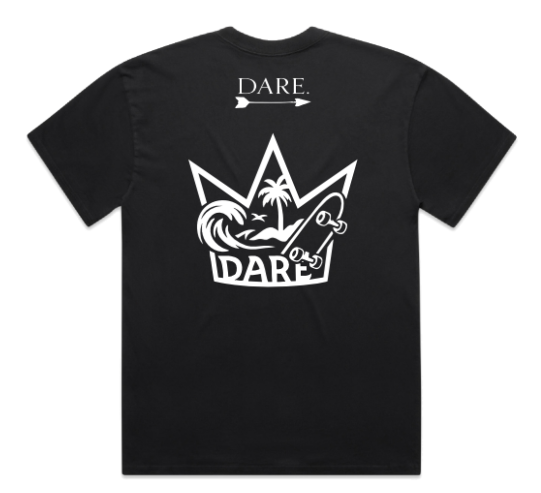 Begin Anyway Tee (Vintage Black)