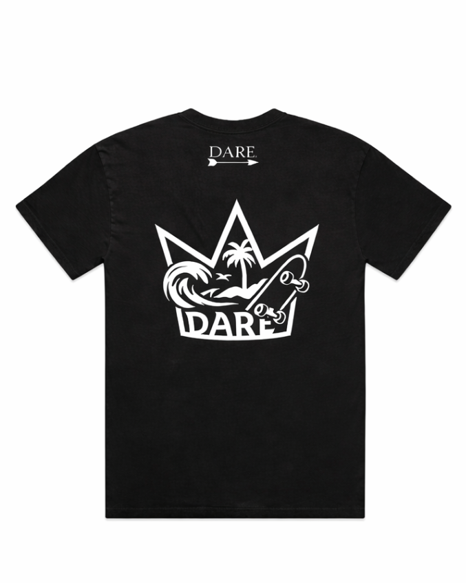 Begin Anyway Tee (Vintage Black)